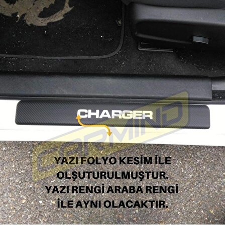 Fiat Linea Bagaj ve Kapı Eşiği Karbon Sticker Set