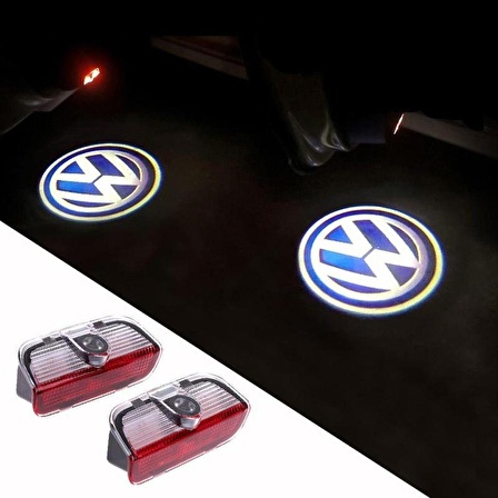 Vw Passat B8 Kapı Altı Led Logo 2015-2019