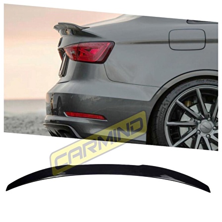 Audi A3 Sedan Votex Bagaj Üstü Piano Black Spoiler 2013-2019