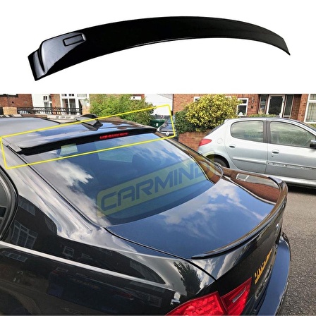 Bmw 3 Serisi E90 Cam Üstü Spoiler Piano Black 2005-2011