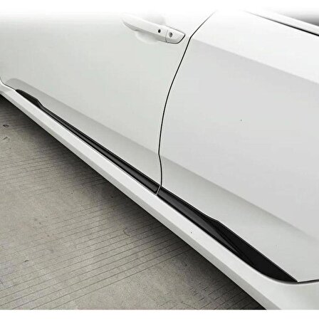 Honda Civic Fe1 Uyumlu Yan Kapı Çıtası Piano Black 2022-