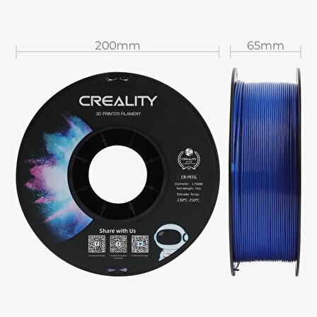 Creality Cr-Petg Filament Mavi 1.75 mm