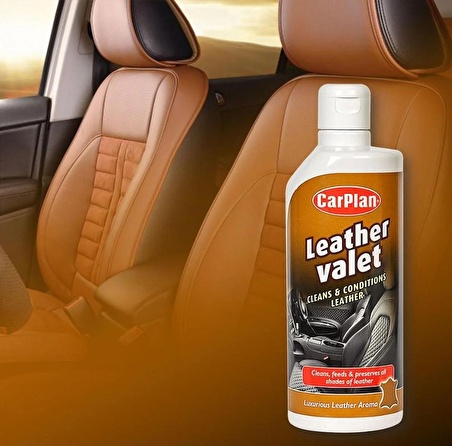 CarPlan Leather Valet 150g / Deri Temizleyici & Restore Kremi