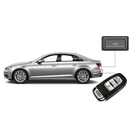 Audi A4 Vakumlu Elektrikli Bagaj Sistemi (B8)