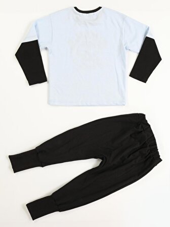 Skull Pirate Oversize T-shirt + Baggy Pantolon Takım