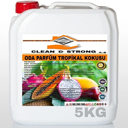 ODA PARFÜM TROPİKAL KOKULU 5KG