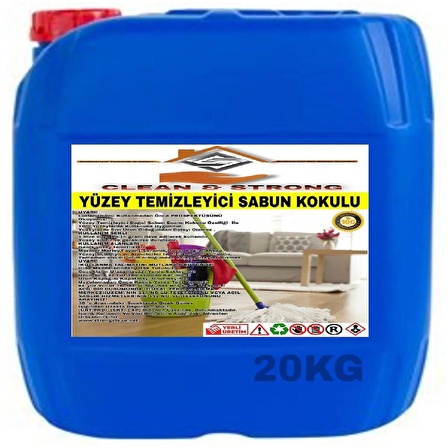 YÜZEY TEMİZLEYİCİ SABUN KOKULU 20KG