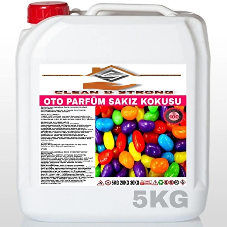 OTO PARFÜM SAKIZ KOKUSU 5KG