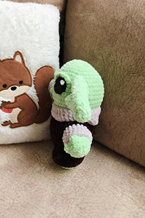 Starwars Baby Yoda Örgü Bebek Oyuncak