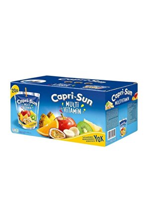 Caprisun Multi Vitamin 200mlx20 Meyve Suyu (1 KOLİ)