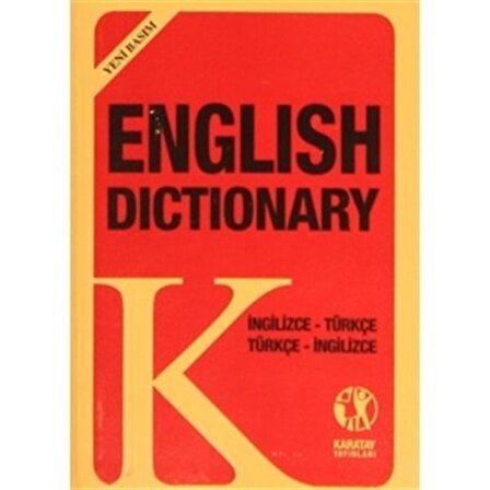 English Dictionary İngilizce - Türkçe Türkçe - İngilizce (Yeni Basım)