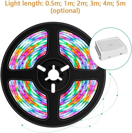 CoolToolls Kumandalı RGB Animasyonlu Şerit Led 5 Metre