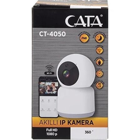 CATA 4050 AKILLI IP KAMERA 360 DERECE FULL HD(1080P)