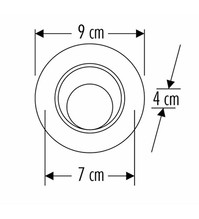 Cata CT-5204 6W Akik Spot Led Armatür Gün Işığı