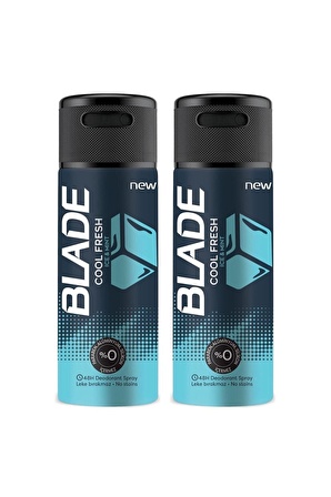 BLADE COOL FRESH ERKEK DEODORANT 150 ML (2 ADET)