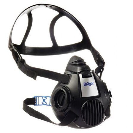 Dräger X-Plore 3300  Yarım Yüz Maskesi Filtresiz Mavi