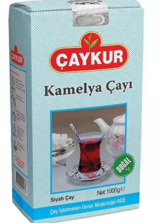 Çaykur Kamelya Dökme Siyah Çay 2x1000 gr 