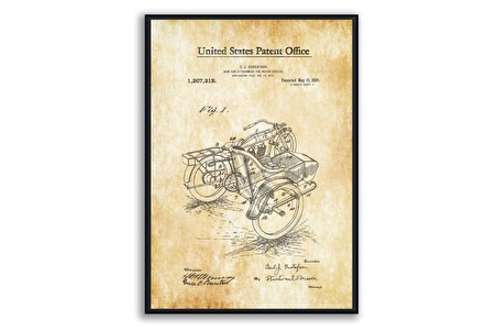 Frank Ray Vintage Patent