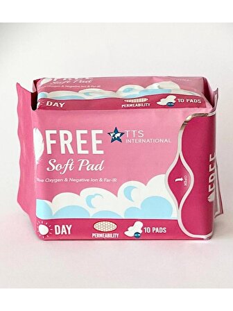Free Soft 10'lu Günlük Ped