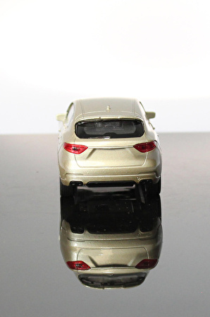 Maserati Levante Bej Çek Bırak Metal Model Oyuncak Araba 12 cm