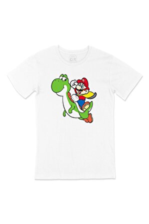 Süper Mario Ejderha Tişört