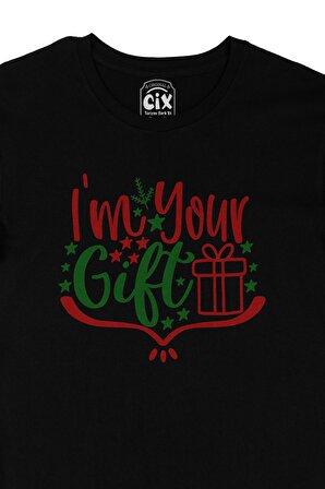 I am Your Gift Siyah Tişört