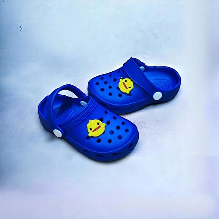 Unisex Çocuk Sabo Plaj Havuz Banyo Günlük Terlik & Sandalet Mavi Renk