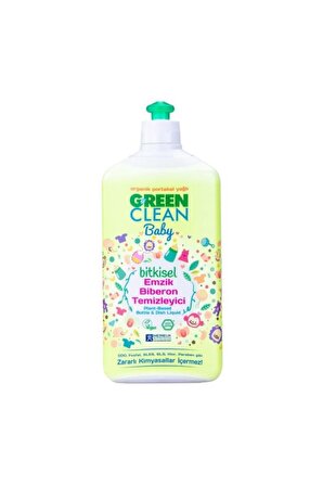 U Green Clean Organik Portakal Yağlı Baby Bitkisel Emzik Biberon Temizleyici 500 ml