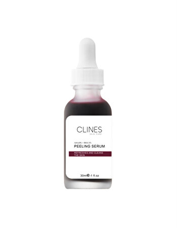 Clines Red Peeling Akne ve Leke Serumu 30 ML