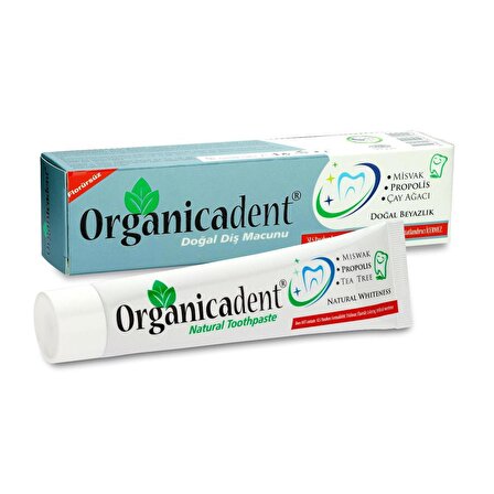 Organicadent Doğal Diş Macunu 2'li Paket