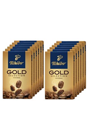 Tchibo Gold Selection Orta Sert-Sert İçim Metal Filtre Polonya Filtre Kahve 12 x 250 gr