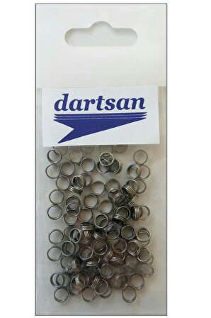 100 adet DARTSAN Dart Şaft (Shaft)  Halkası. Stem Spring Rings