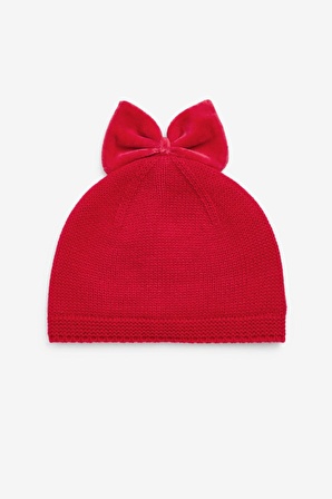 Pamuklu Kırmızı Beanie Şapka