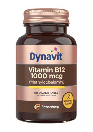 Dynavit Vitamin B12 1000 mcg 100 Tablet