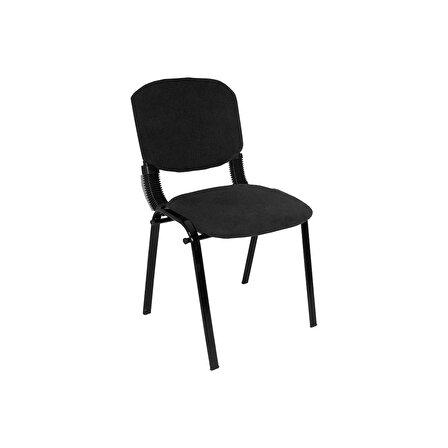 Form Ofis ve Toplantı Sandalyesi (Kumaş) - Siyah