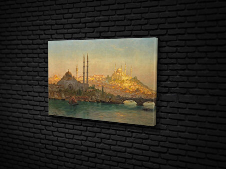 DCCA1012 - Süleymaniye Camii / Ernst Karl Eugen Kanvas Tablo