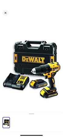 DEWALT DCD777S2T-QW 18V 1.5AH KÖMÜRSÜZ DARBESİZ ŞARJLI MATKAP