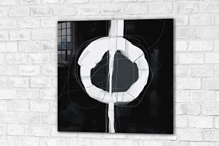 DCHCA4901 - Cam Baskı Kare Tablo / Pop-Art - 50 x 50 cm