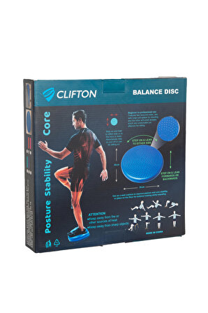 Clifton Denge Diski Balance Trainer Denge Topu Pilates Balans Disk CLFTNMV