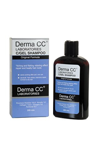 Derma CC LABORATORIES C/gel Shampoo Saç Kökü Onarım Şampuanı 200 Ml