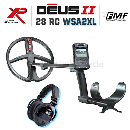 DEUS 2 28CM FMF BAŞLIK,ANA KONTROL ÜNİTESİ,WSA2XL KULAKLIK