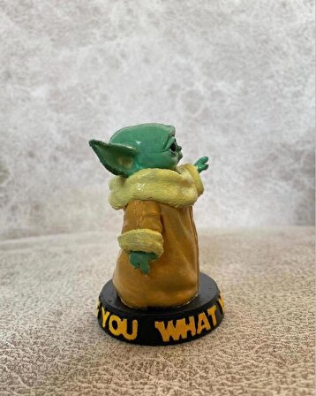 Baby Yoda Figür Starwars Mandalorian Baby Yoda Büst Biblo