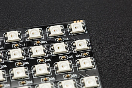 DFRobot Gravity: Flexible 8x32 RGB LED Matrix 