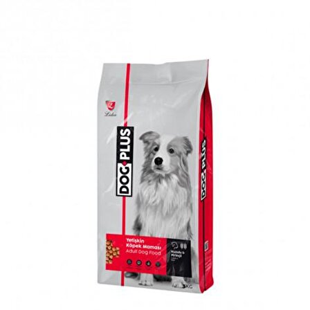 Dogplus Plus Kuzu Etli-Pirinçli Yetişkin Kuru Köpek Maması 3 kg