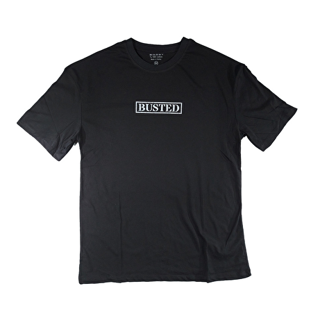 Busted Cat Baskılı Unisex Oversize T-Shirt