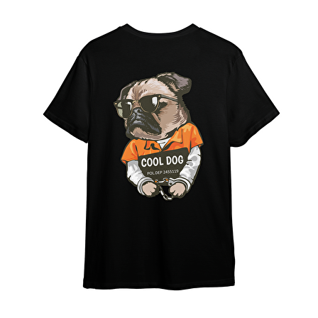 CoolDog Baskılı Unisex Oversize T-Shirt