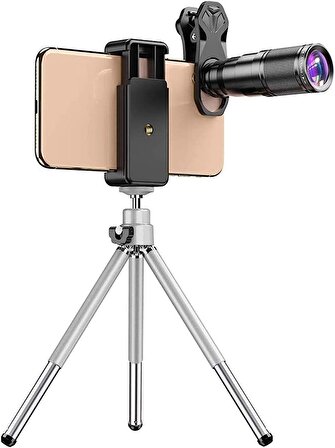 22X teleskop Zoom Lens makro geniş balıkgözü Lens HD telefon kamera Lens Mobil Fotoğrafçılık Kiti