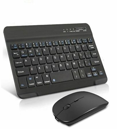 Huaweı Matepad Pro 12.6"  Tablet İçin Uyumlu Slim Şarjlı Bluetooth Klavye ve Mouse Seti
