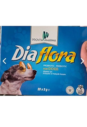 Provita Pharma Dia Flora Dog Probiotic&prebiotic 20x3gr