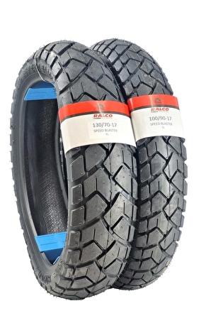 130/70-17 VE 100/90-17 TAKIM TL (TUBELESS - DUBLEKS) MOTOSİKLET LASTİĞİ